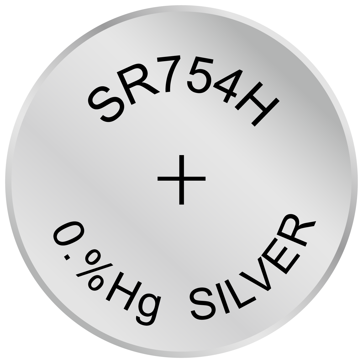 SR754Silver oxide battery