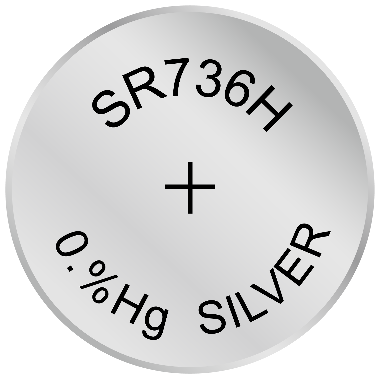 SR736Silver oxide battery